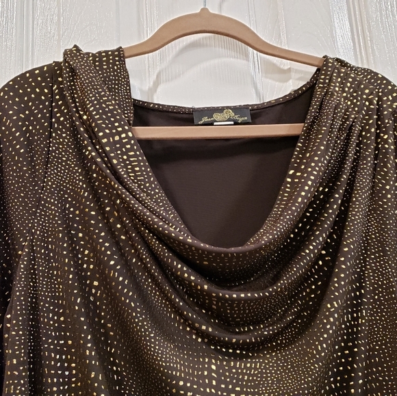 Joan Boyce 3/4 sleeve XL blouse - Picture 2 of 7